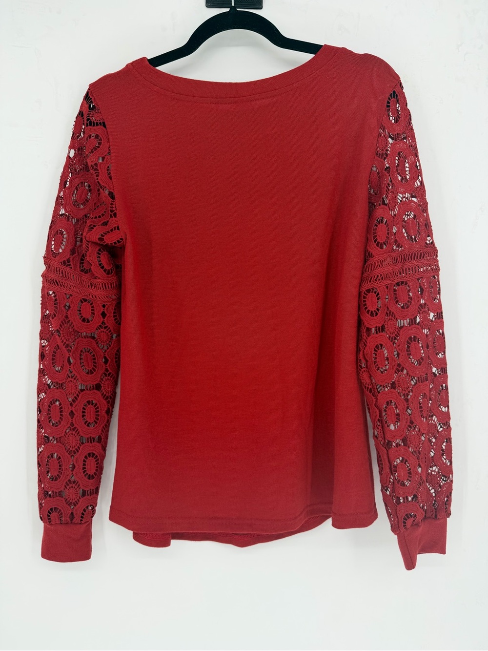 Bohemian Lace Sleeve Blouse - Picture 6 of 6